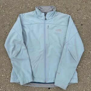 Women’s The North Face Light Blue Apex Bionic Shell Ski Jacket